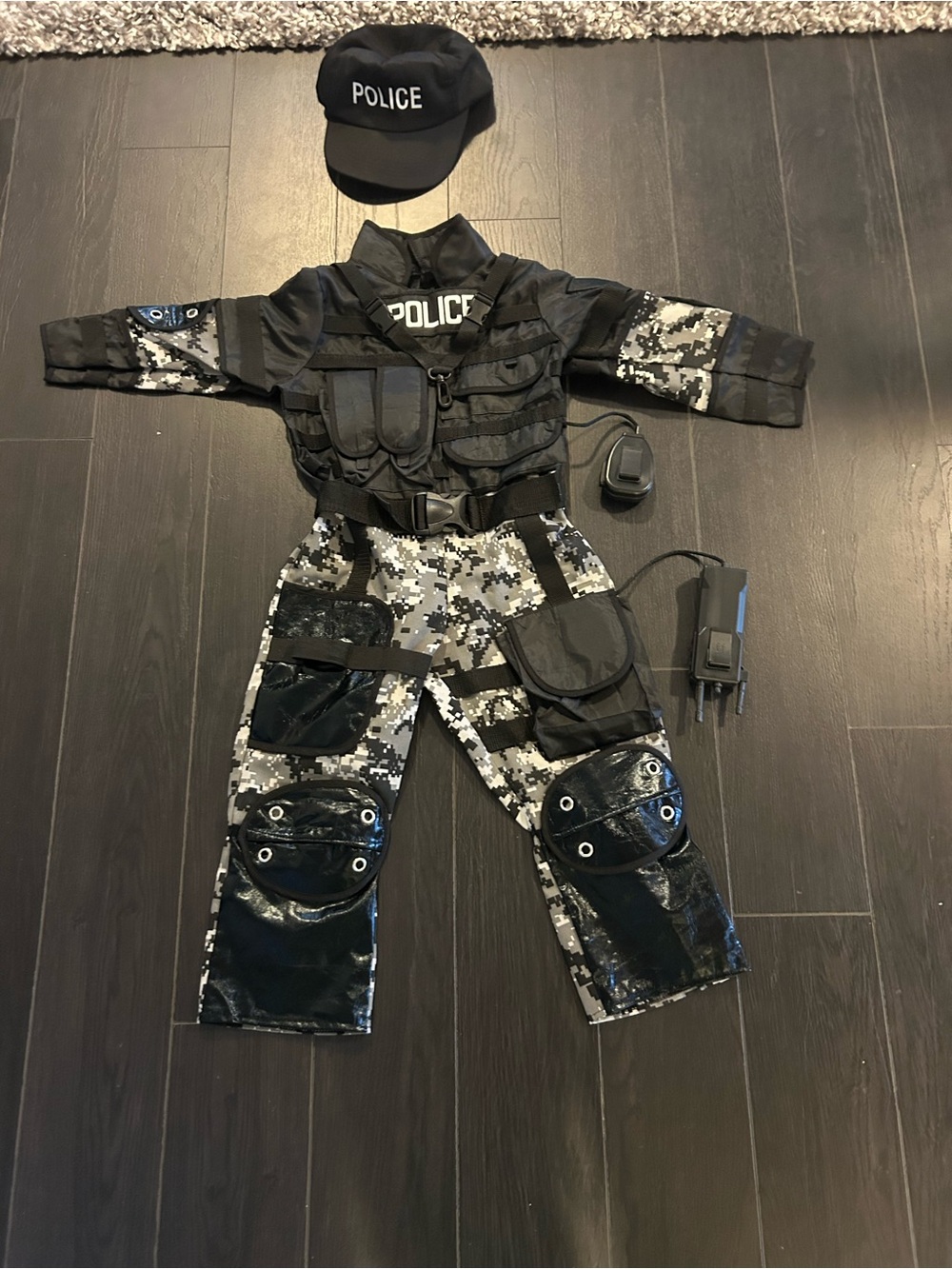 Kids Police Tactical Costume